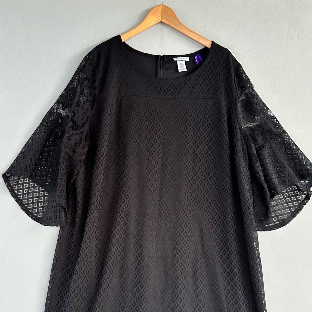 🎉5 for $45🎉 Catherines lace black dress size 3XWP - Picture 2 of 8